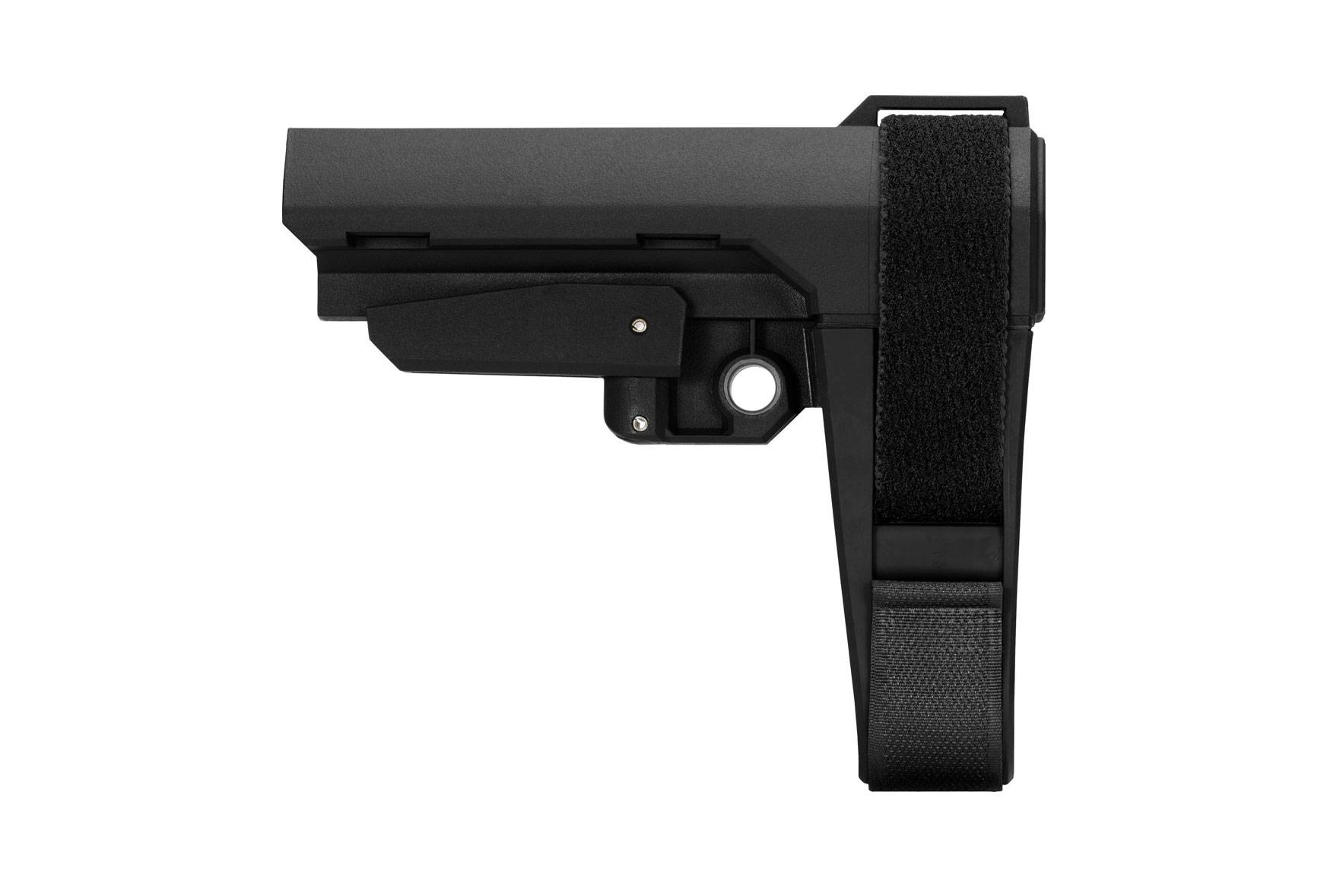SB Tactical SBA3X AR-15 Pistol Brace - No Buffer Tube - Black